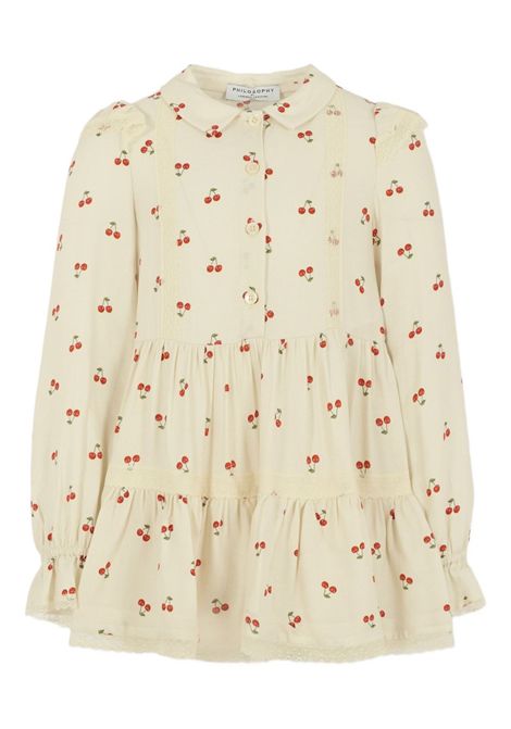 Abito con stampa ciliegie PHILOSOPHY KIDS | I1F902 6605P243